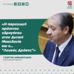 Γιώργος Αρβανιτίδης: «Η παραγωγή πράσινου υδρογόνου στην Δυτική Μακεδονία και ο… "Λευκός Δράκος"»
