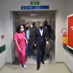 Επίσκεψη Νίκου Ανδρουλάκη στο Νοσοκομείο της Κέρκυρας